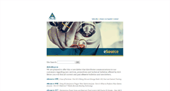 Desktop Screenshot of esource.alstribology.com
