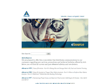Tablet Screenshot of esource.alstribology.com